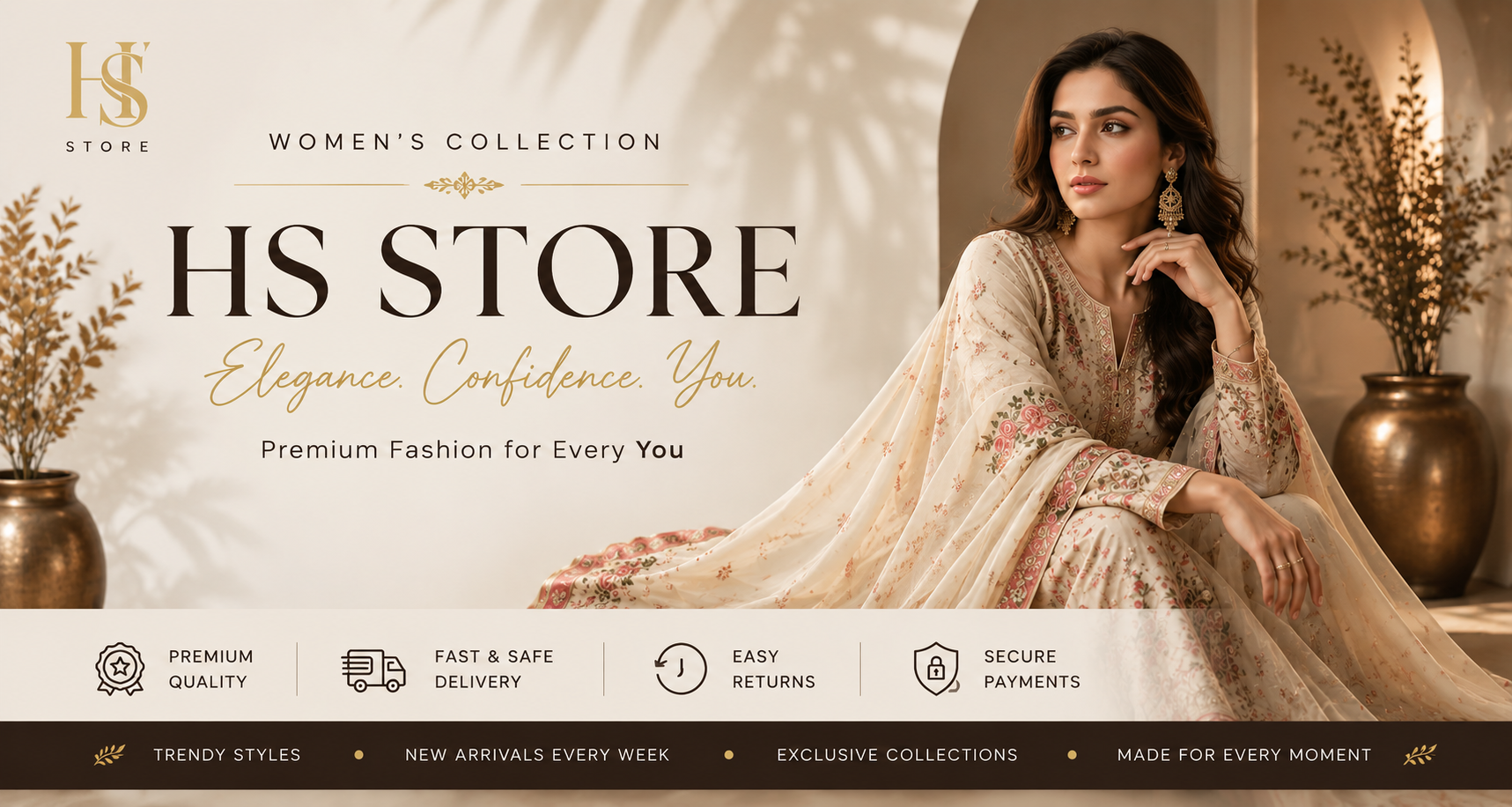 Women fashion collection at HS Store